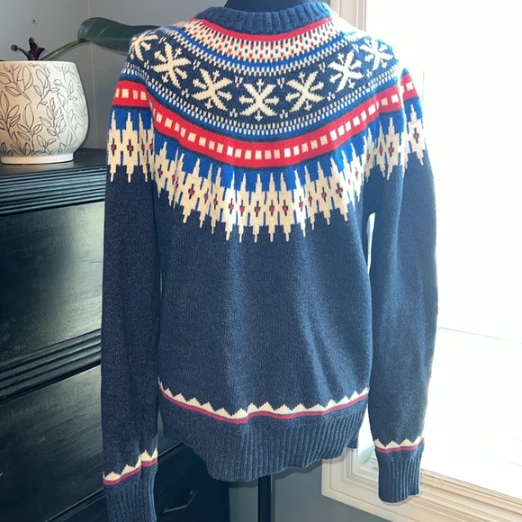 American Eagle Outfitters Men’s Winter Ski Crewneck Sweater Size Medium - Picture 2 of 8